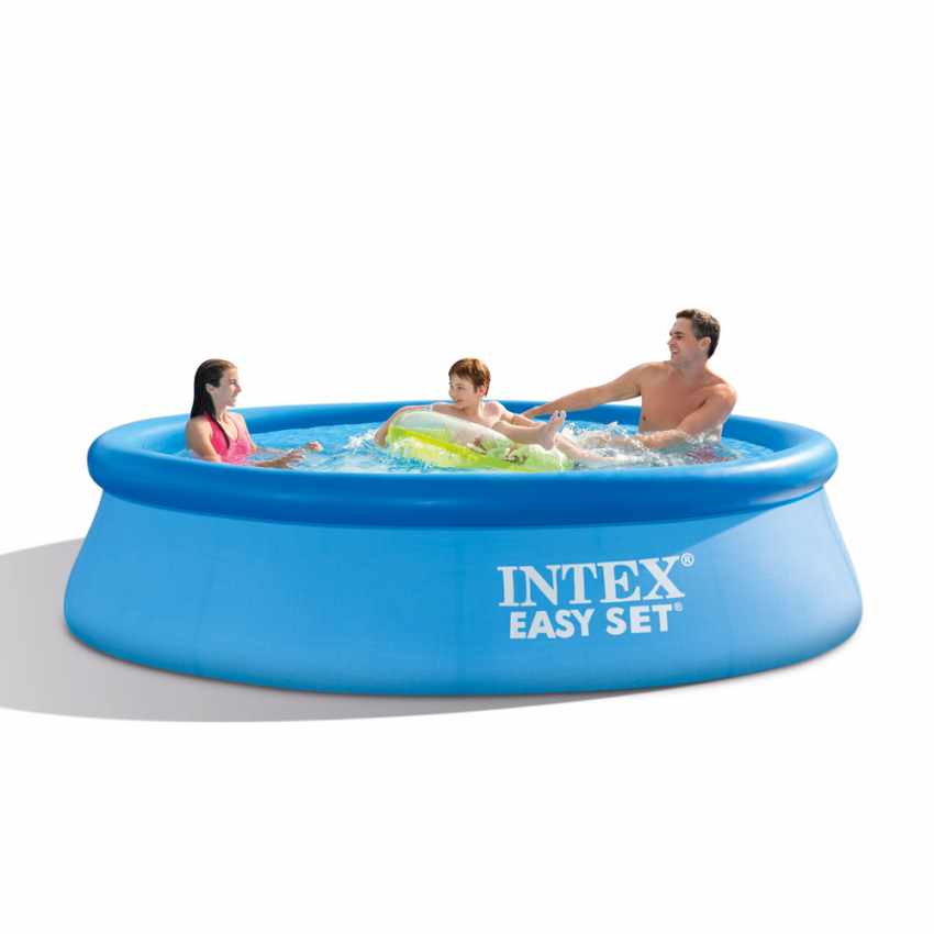 Intex 28122 Aufstellpool Easy Pool Set Quick Up Aufblasbar Rund 305x76