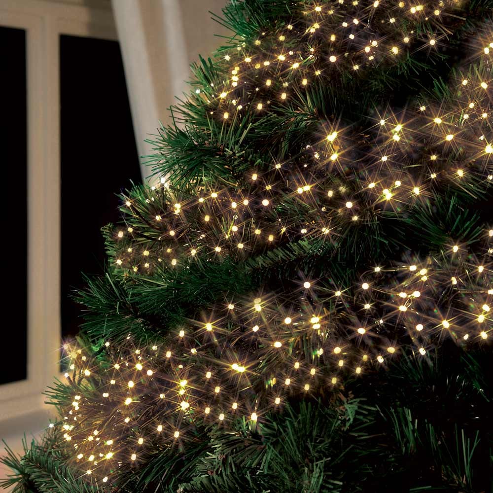 Solarmodul Außen Weihnachtsbeleuchtung 100 LEDs Longlife Batterie Baum