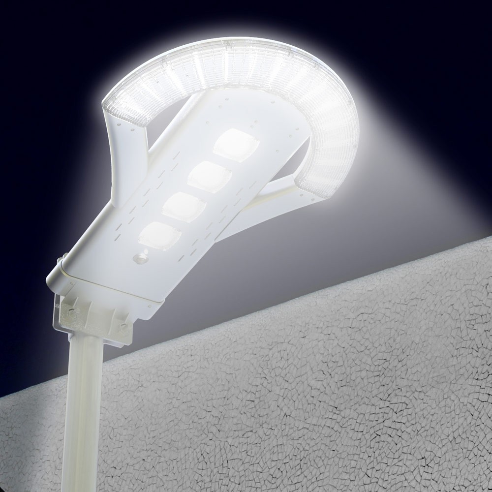 Solar Straßenlaterne Solarlampen Garten led Solarleuchten außen Straßenleuchte